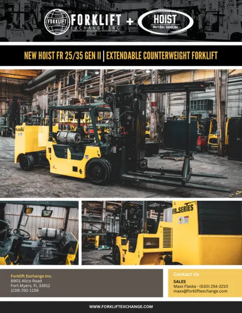 Spec sheet cover — Hoist 25/35